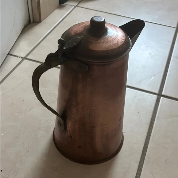 Others Follow Rustic Brown Coffee Pot or cooper - Picture 3 of 10